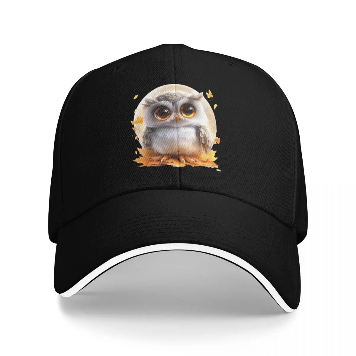 Winter Clothing Offer - Little owl in Autumn Baseball Cap