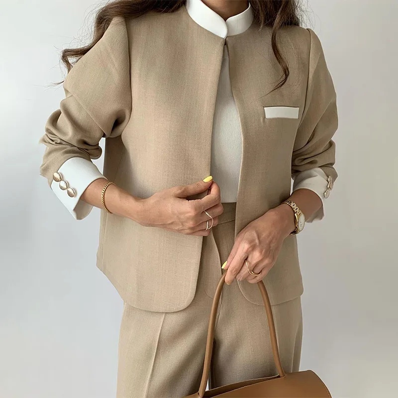 Winter Clothing Sales - Pants Sets Two Piece Suit Elegant