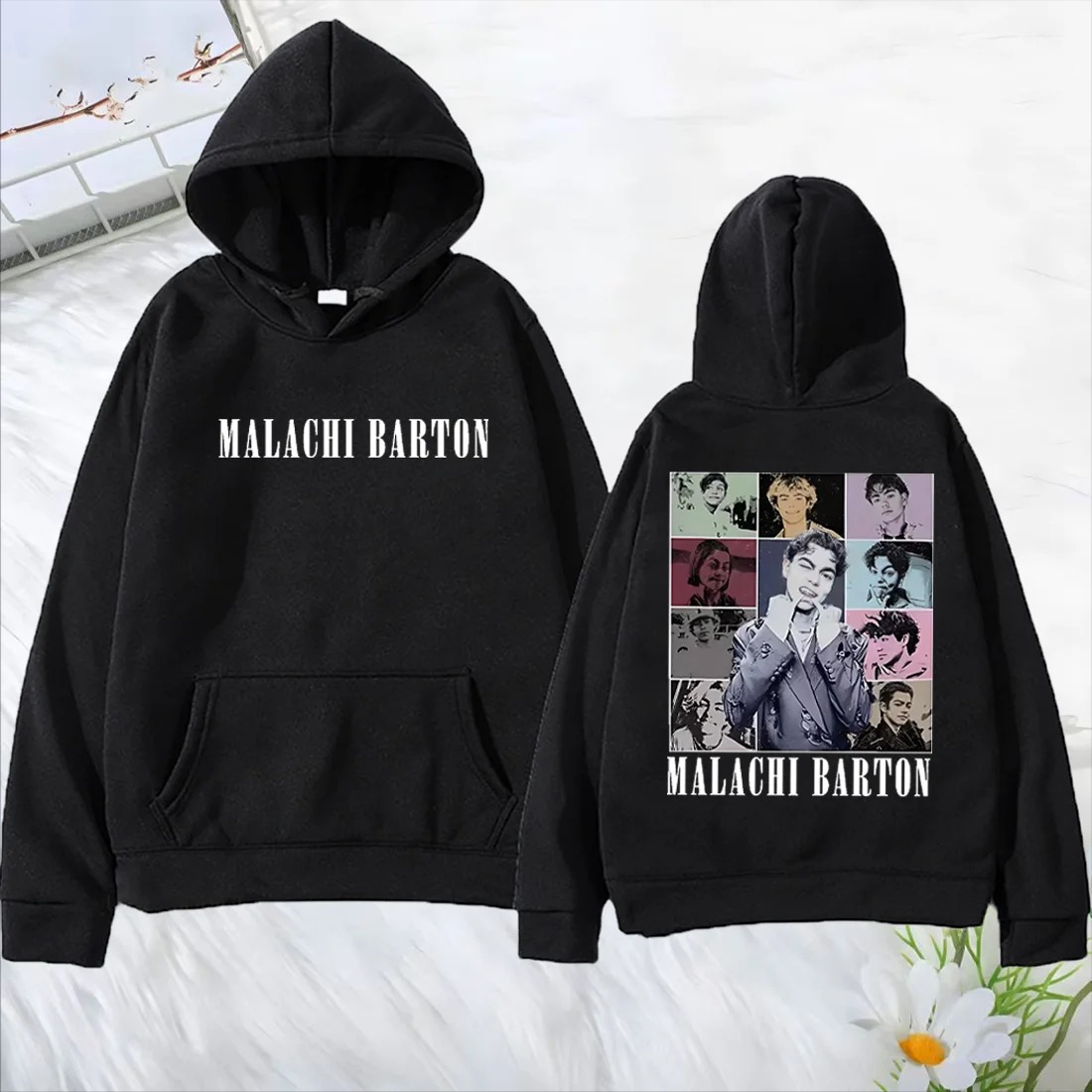 Winter Clothes Shop - Autumn Winter Malachi Barton Graphic Hoodie