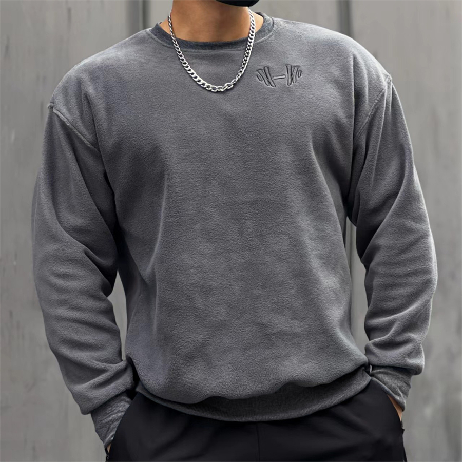 Quality Winter Clothing Brand - Men's Winter Gyms Cotton Hoodie Fitness