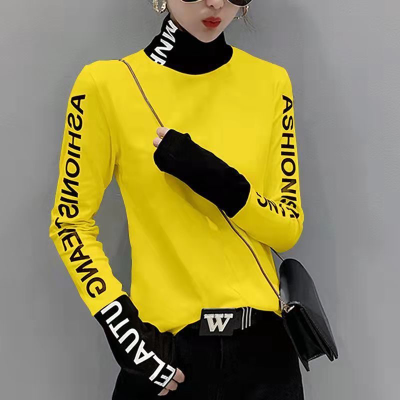 Clothing Warm Tee Yellow Top F - Winter Clothing Offer recension och pris