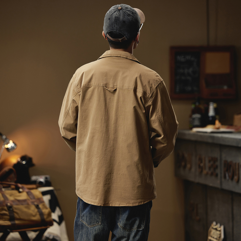 Cargo Shirt For Men Long Sleev - Quality Winter Clothing Brand recension och pris