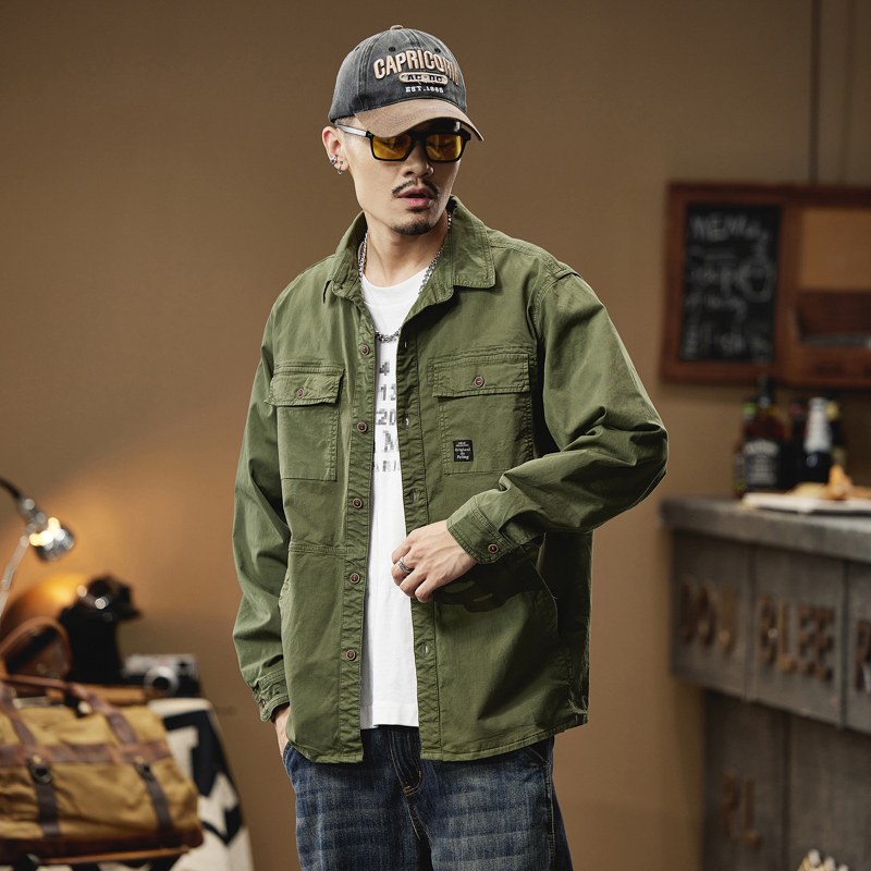 Cargo Shirt For Men Long Sleev - Quality Winter Clothing Brand recension och pris