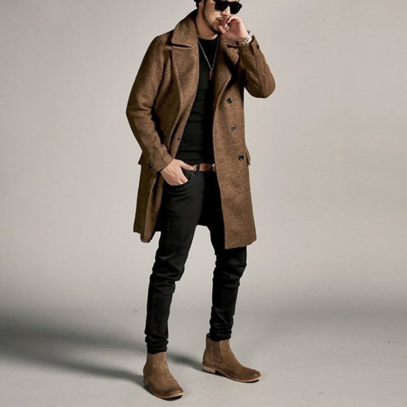New Men's Jackets Casual Pocke - Winter Clothes Shop recension och pris