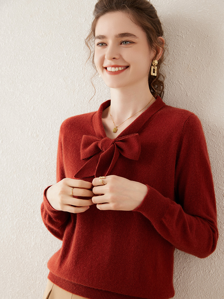 Women 100% Cashmere Sweater Ri - Winter Clothing In French recension och pris