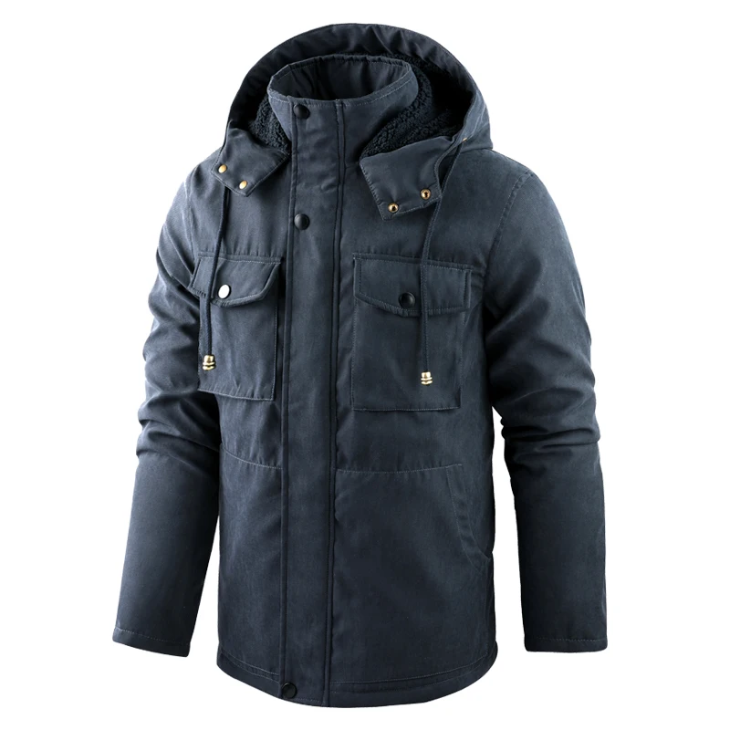 High Quality Men's Fleece Jack - Quality Winter Clothing Brand recension och pris
