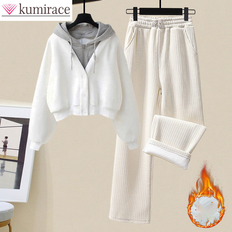 Plush and Thickened Hoodie Jac - Winter Clothing Sales recension och pris
