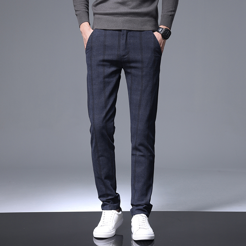 2025 New Plaid Pants Men Busin - Quality Winter Clothing Brand recension och pris