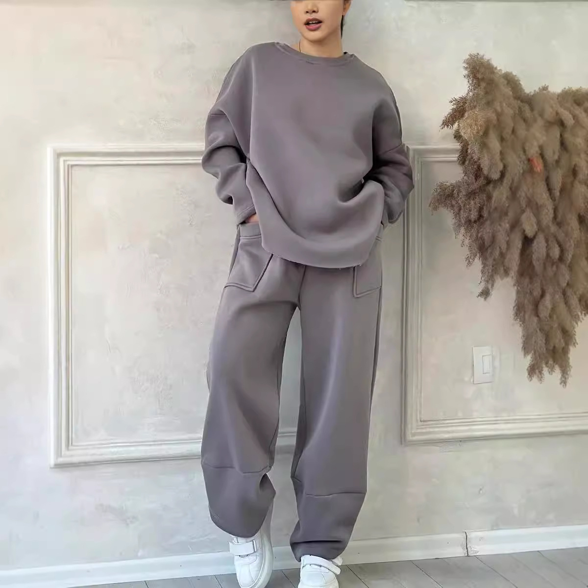 New Solid 2 Piece Set Women's  - Winter Clothing Sales recension och pris