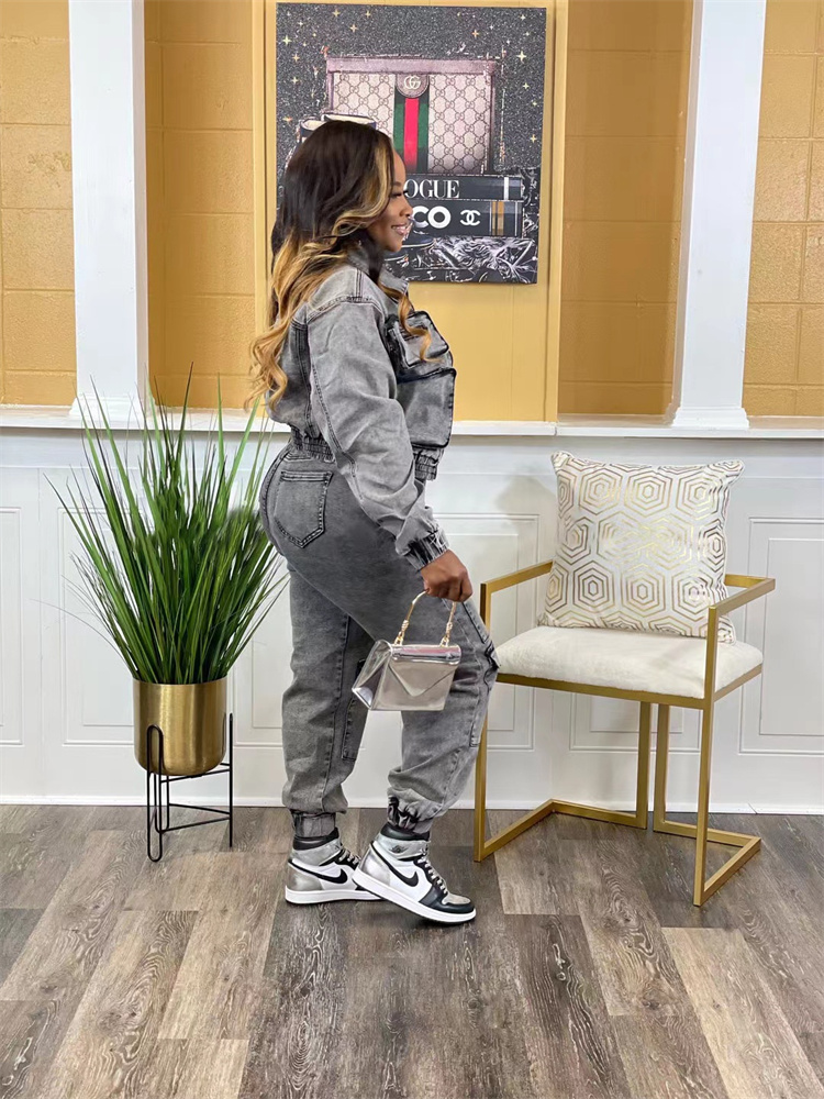 Wmstar Denim Two Piece Set Wom - Winter Clothing Sales recension och pris