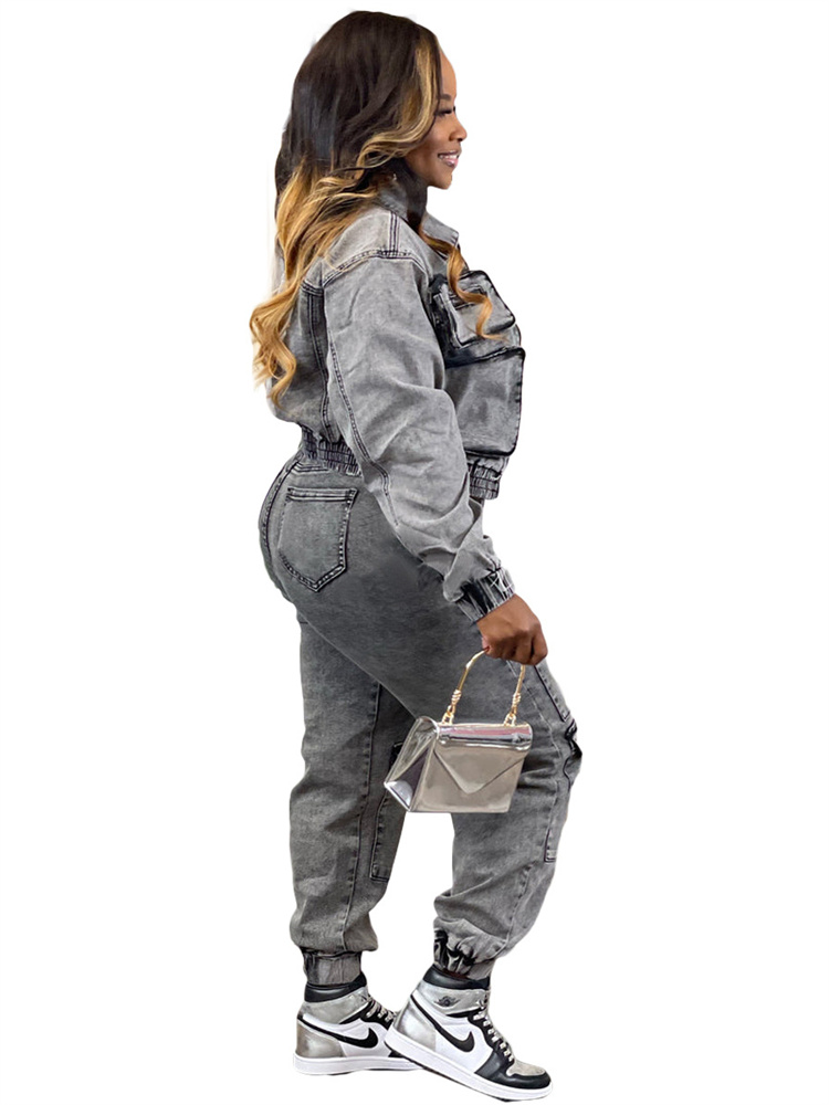 Wmstar Denim Two Piece Set Wom - Winter Clothing Sales recension och pris