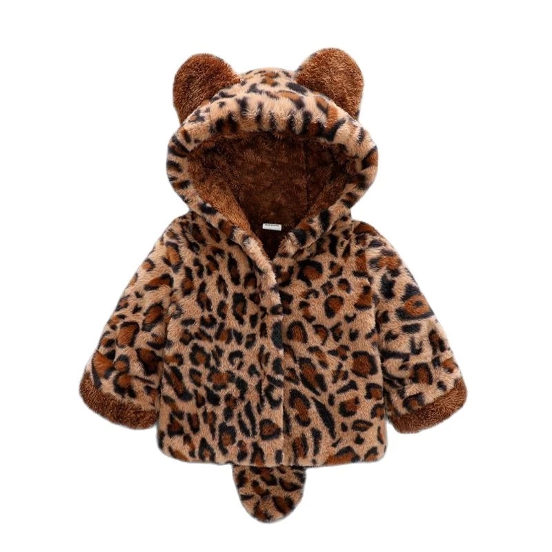 1 2 3 4 Years Plush Baby Jacke - Winter Clothing Toddler recension och pris