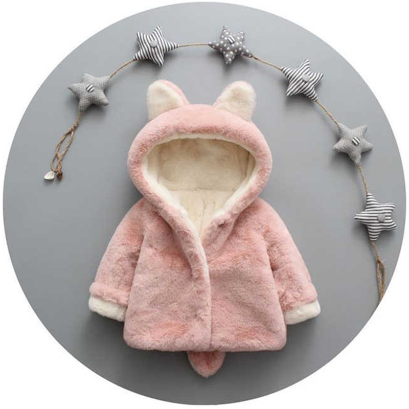 1 2 3 4 Years Plush Baby Jacke - Winter Clothing Toddler recension och pris