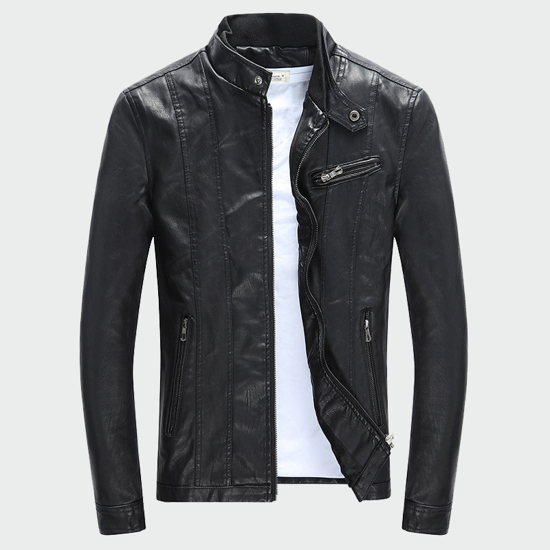 Men's PU Jackets Coats Autumn  - Winter Clothes Shop recension och pris