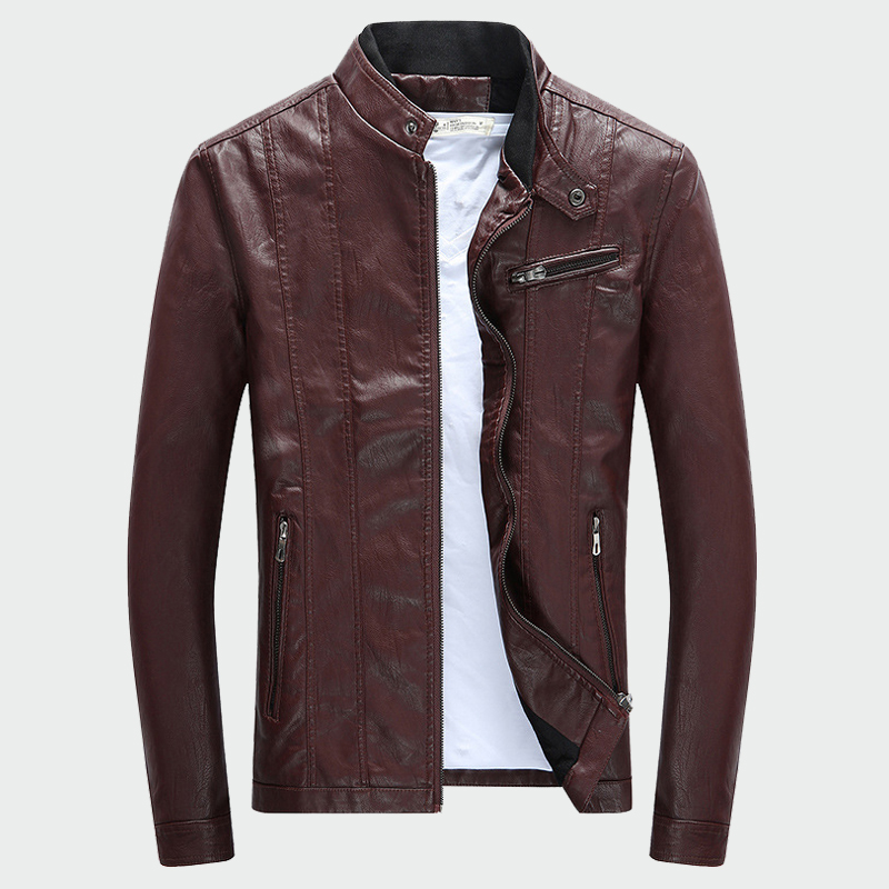 Men's PU Jackets Coats Autumn  - Winter Clothes Shop recension och pris