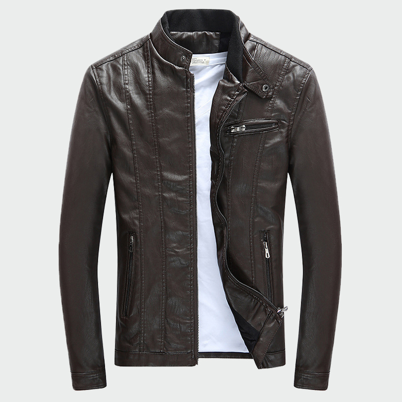 Men's PU Jackets Coats Autumn  - Winter Clothes Shop recension och pris