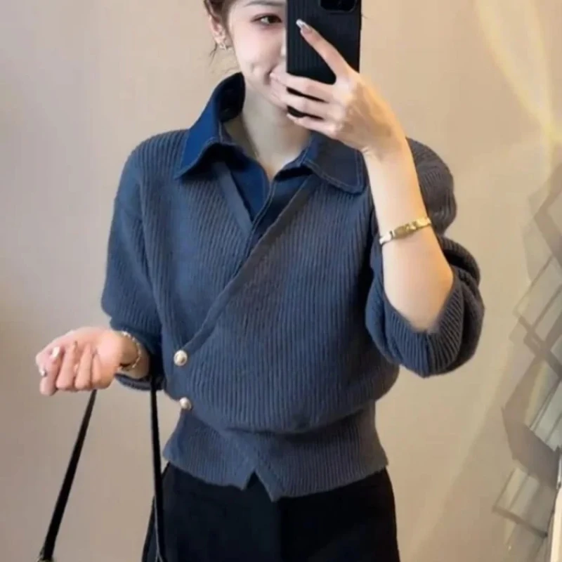 Women's Polo Shirts Knitted Ba - Winter Clothing Offer recension och pris