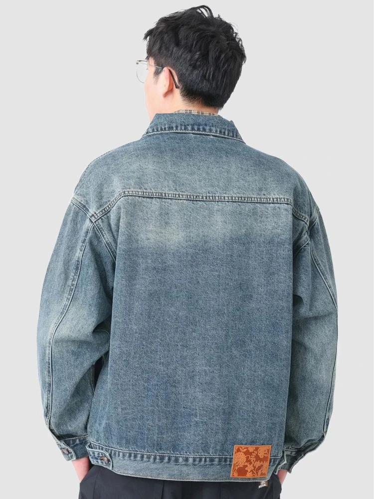 Autumn Loose Denim Jackets Man - Winter Clothes Shop recension och pris