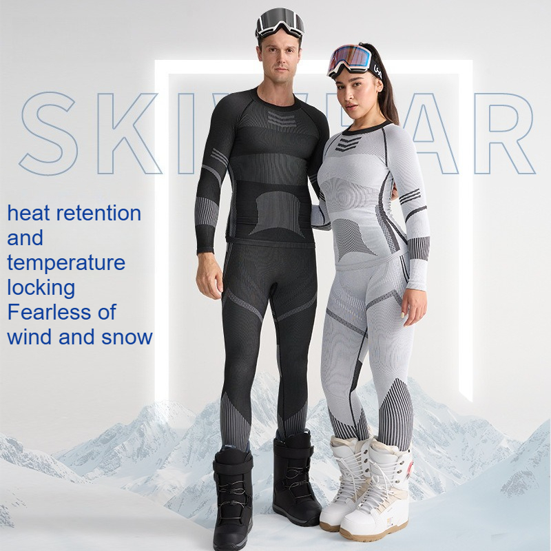 Ski Base Layer Set Men Women T - Thermal Base Layer recension och pris