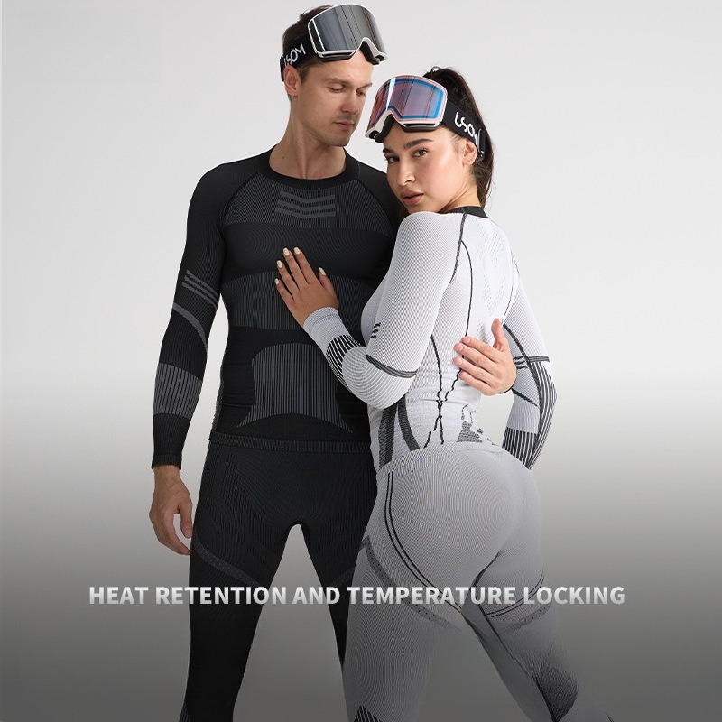 Ski Base Layer Set Men Women T - Thermal Base Layer recension och pris