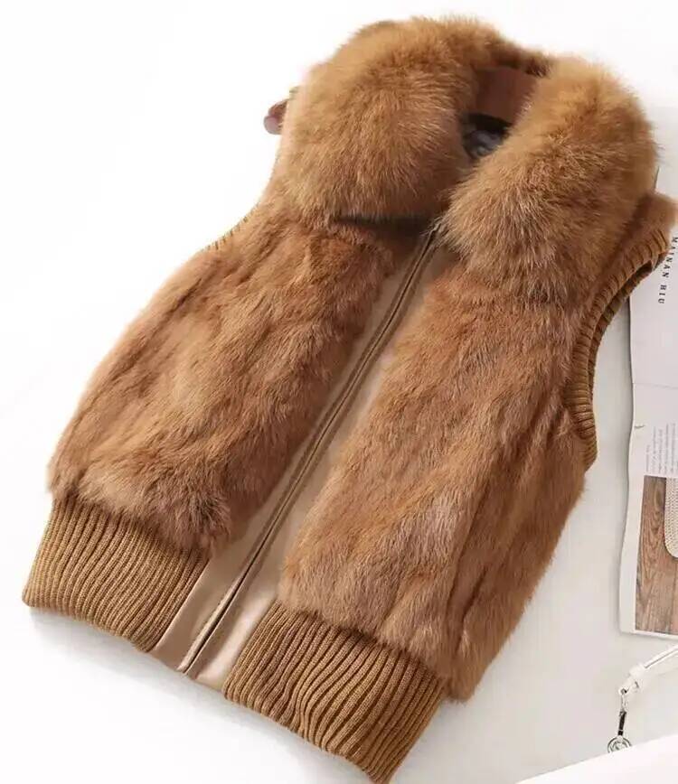 Real Rabbit Fur Coat For Women - Winter Clothing Offer recension och pris