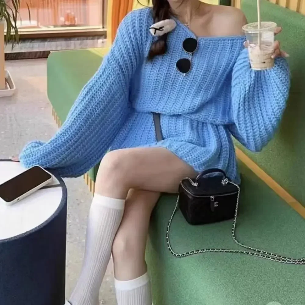 Autumn Women's Knit Sweater Ko - Winter Clothing Offer recension och pris