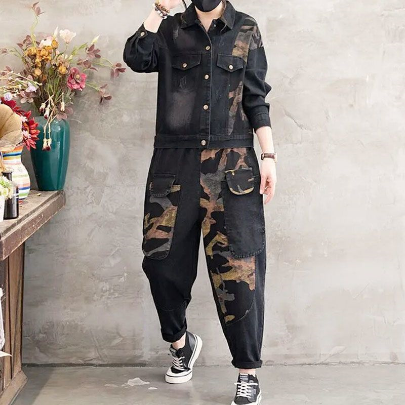 2025 Autumn Denim jacket Suits - Winter Clothing Deals recension och pris