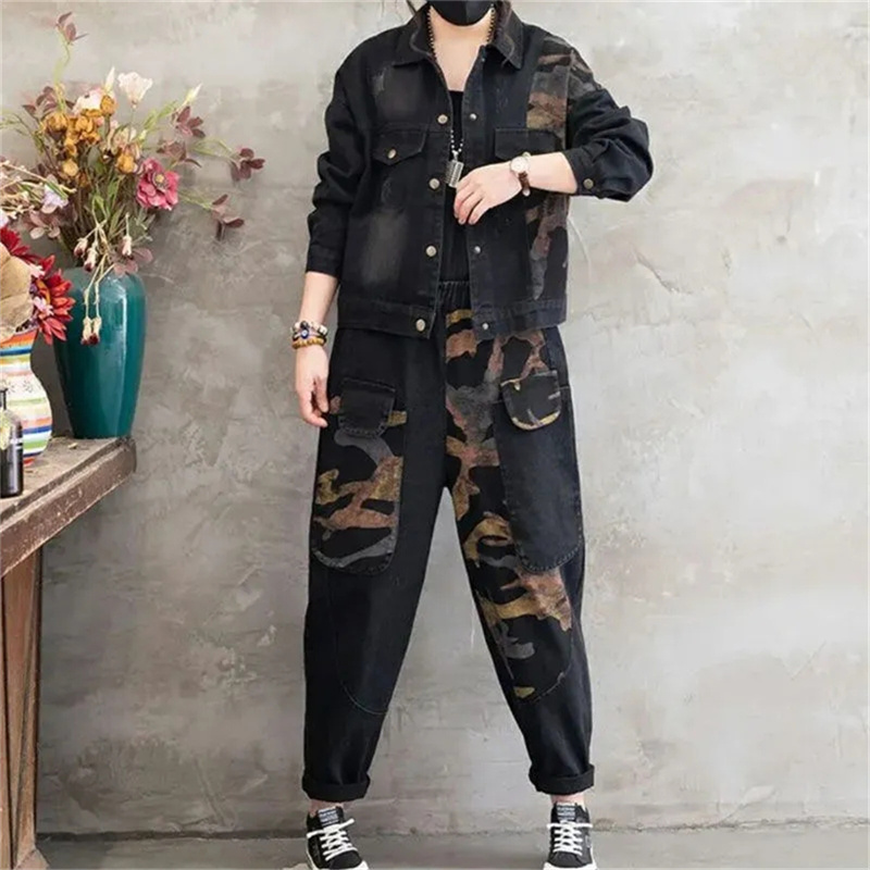 2025 Autumn Denim jacket Suits - Winter Clothing Deals recension och pris