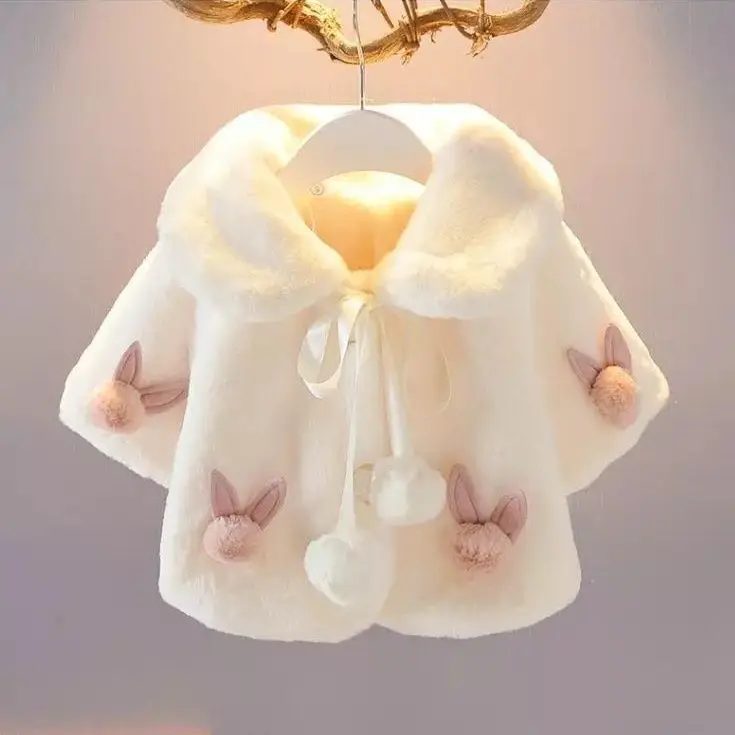 Baby Girl Cloak Outerwear Spri - Winter Clothing Toddler recension och pris