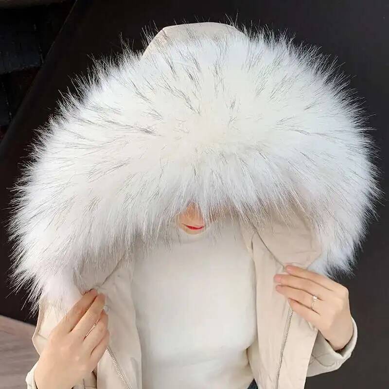 Detachable Faux Fur Collar Ext - Winter Clothing Deals recension och pris