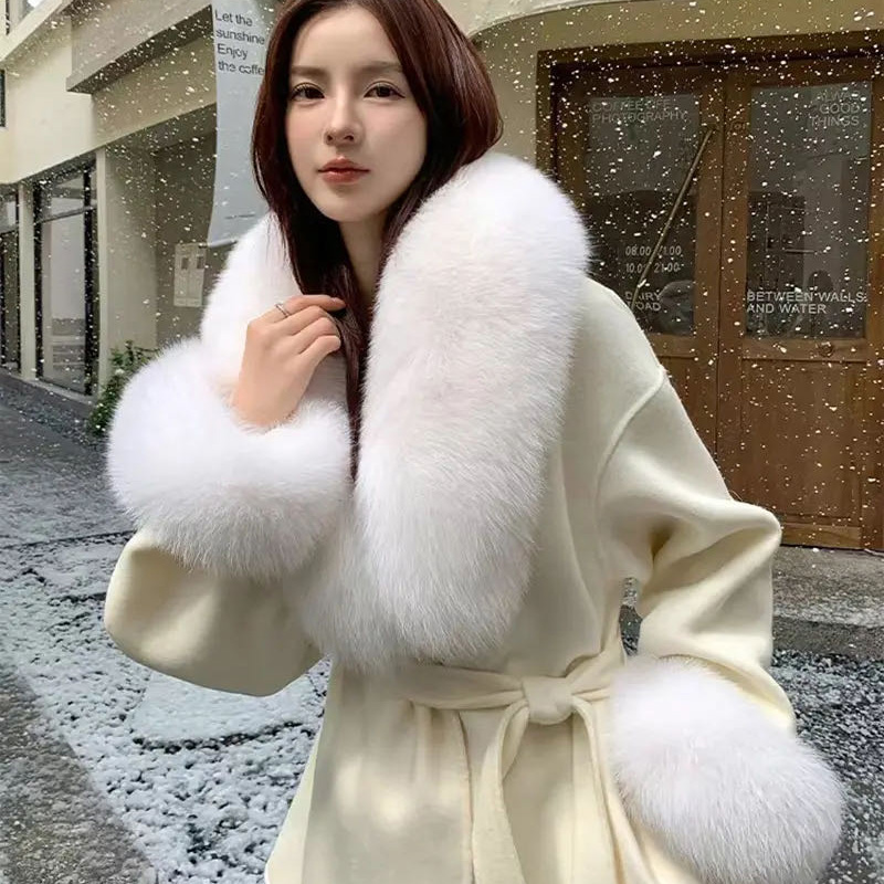 2025 Real Fox Fur Collar Winte - Winter Clothing Deals recension och pris