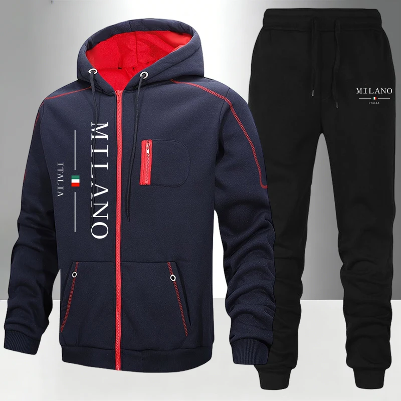 italy Fashion Men's Set/Coat/P - Winter Clothing Matching recension och pris