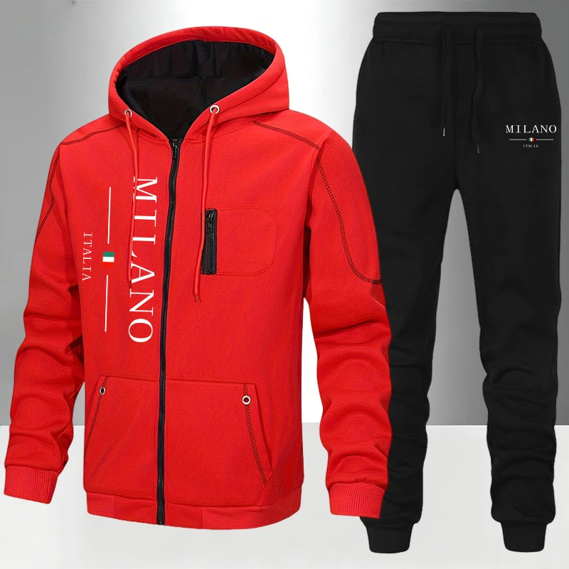 italy Fashion Men's Set/Coat/P - Winter Clothing Matching recension och pris