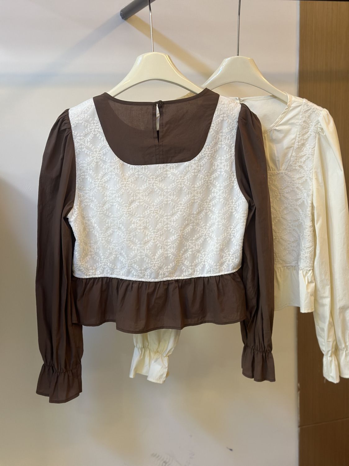 Ins Fake Two Korean Style Shir - Winter Clothing In French recension och pris