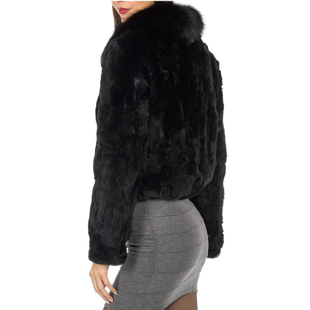 Fancy Rani Real Rabbit Fur Coa - Winter Clothing Offer recension och pris