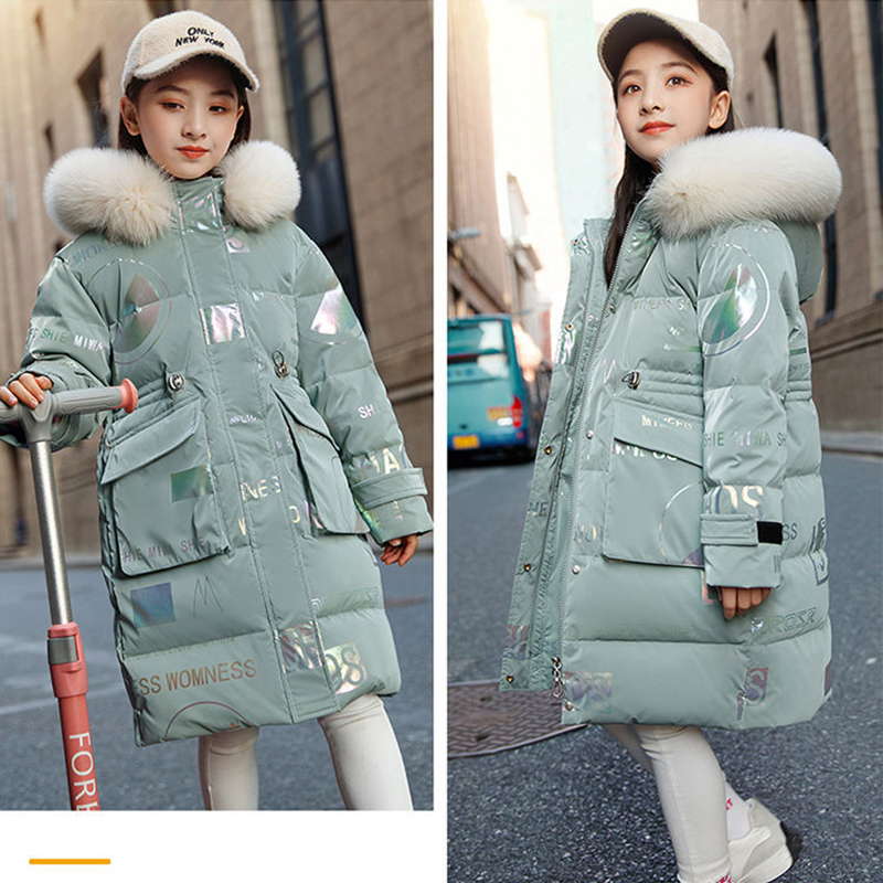 5 to14 Years Girls Down Jacket - Winter Clothing Toddler recension och pris