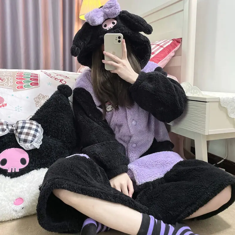 2Pcs Hello Kittys Plush Pajama - Winter Clothing Deals recension och pris