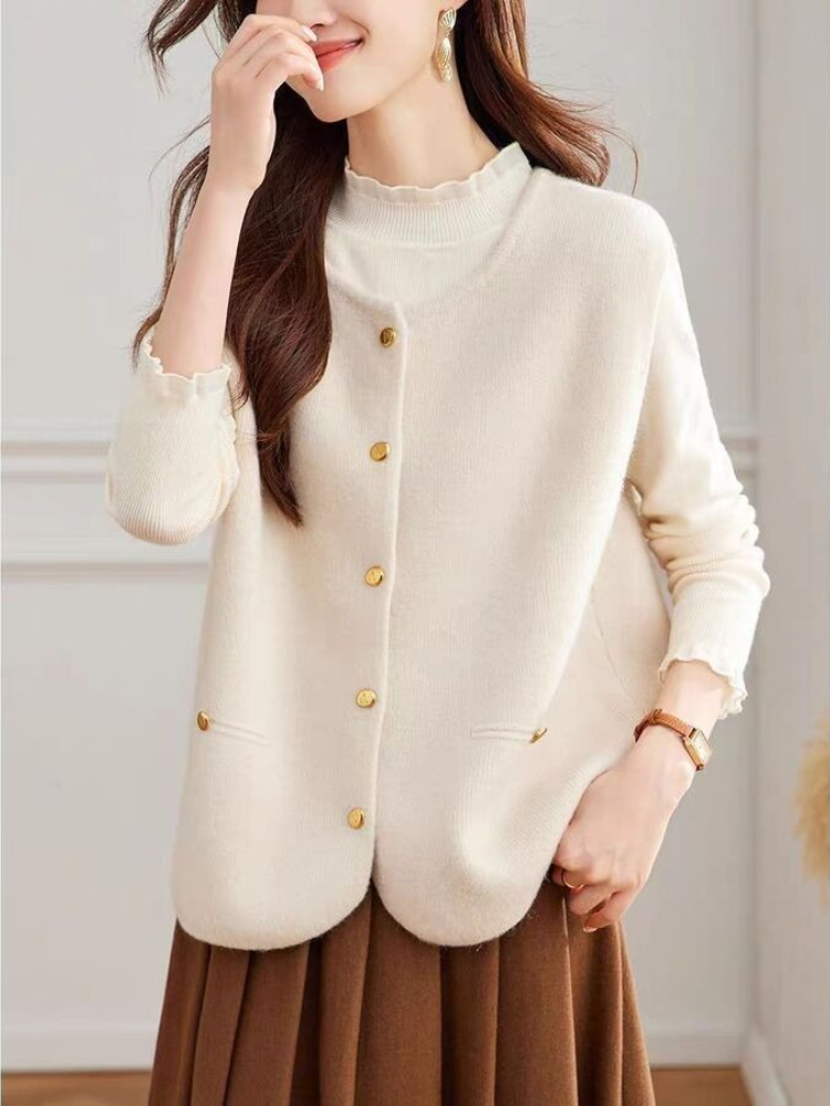 Women's Knitted Vest Solid Fas - Winter Clothing Offer recension och pris
