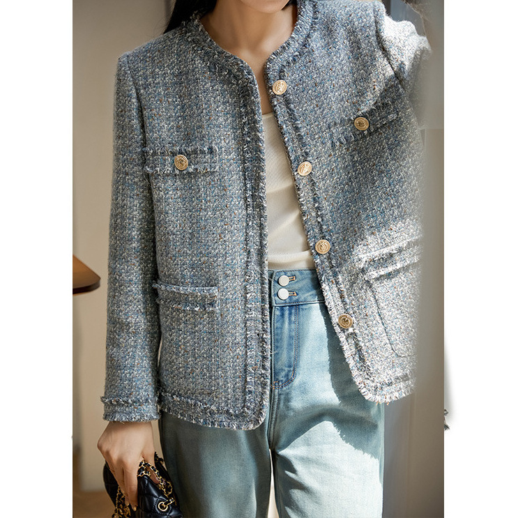 Wool High-end Fringed Small Fr - Winter Clothing In French recension och pris